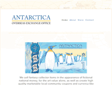 Tablet Screenshot of bankofantarctica.com